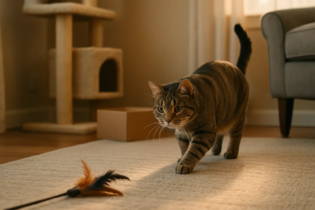 how to play with a cat