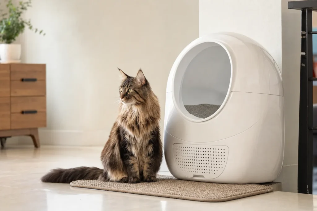 best automatic litter box for maine coon