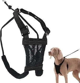 Sporn Nylon Mesh No-Pull Harness Sporn No Pull Dog Harness with Nylon Mesh, Padded Restraint Sleeves and Adjustable Fit