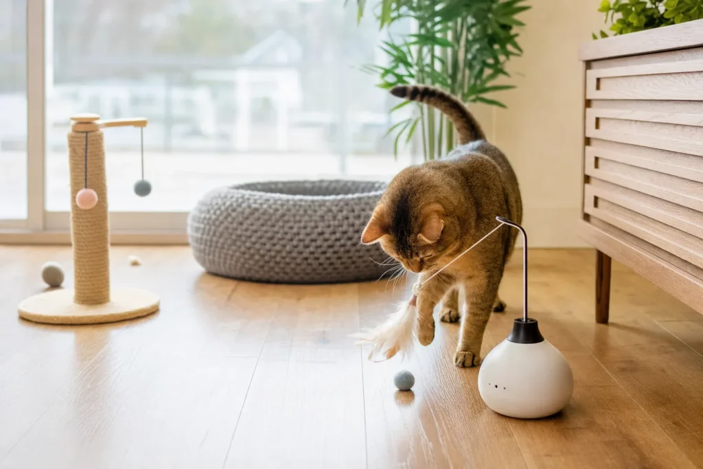 best toys for cats home alone